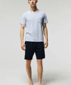 Lacoste Haut De Pyjama - Gris Chine