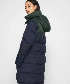 Lacoste BOXY PUFFER - Doudoune - Navy Blue/sinople -Lacoste Soldes Magasin 01782bc09d8c4ffc899b88f5e9a27147