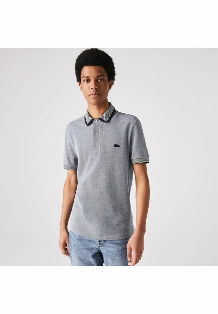 Lacoste Polo - Bleu Bleu Marine Blanc 1 Lacoste Polo - Bleu Bleu Marine Blanc