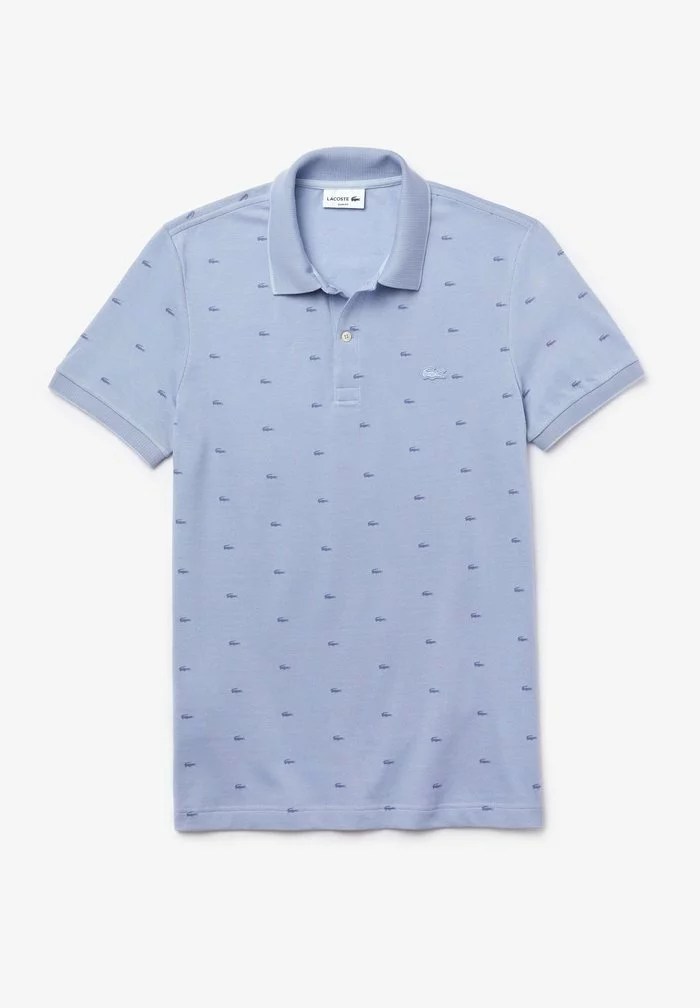 Lacoste PH5061 - Polo - Bleu Clair / Violet 2 Lacoste PH5061 - Polo - Bleu Clair / Violet – Image 2