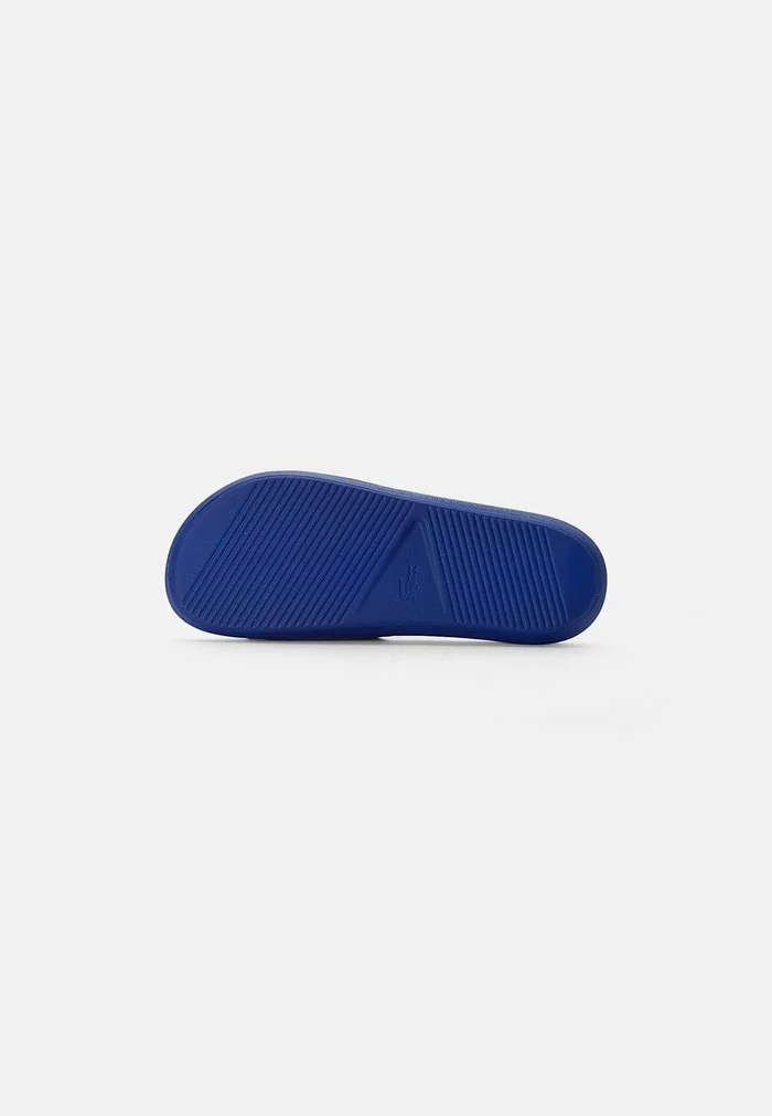 Lacoste CROCO SLIDE - Mules - Blu/org 5 Lacoste CROCO SLIDE - Mules - Blu/org – Image 5