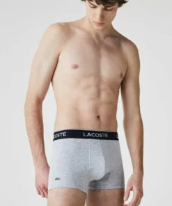 Lacoste PACK 3 - Shorty - Heidekraut Grau