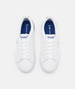 Lacoste LEROND - Baskets Basses - White/blue -Lacoste Soldes Magasin 055f186260fb4c2d9eb9f51deda6da3c