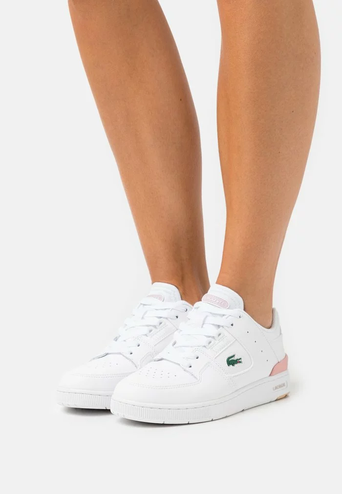 Lacoste COURT CAGE - Baskets Basses - White/light Pink 1 Lacoste COURT CAGE - Baskets Basses - White/light Pink