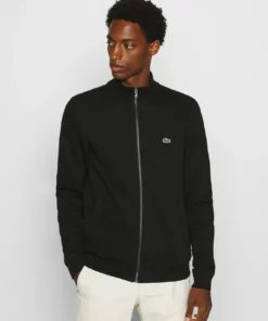 Lacoste Sweat à Capuche Zippé - Noir
