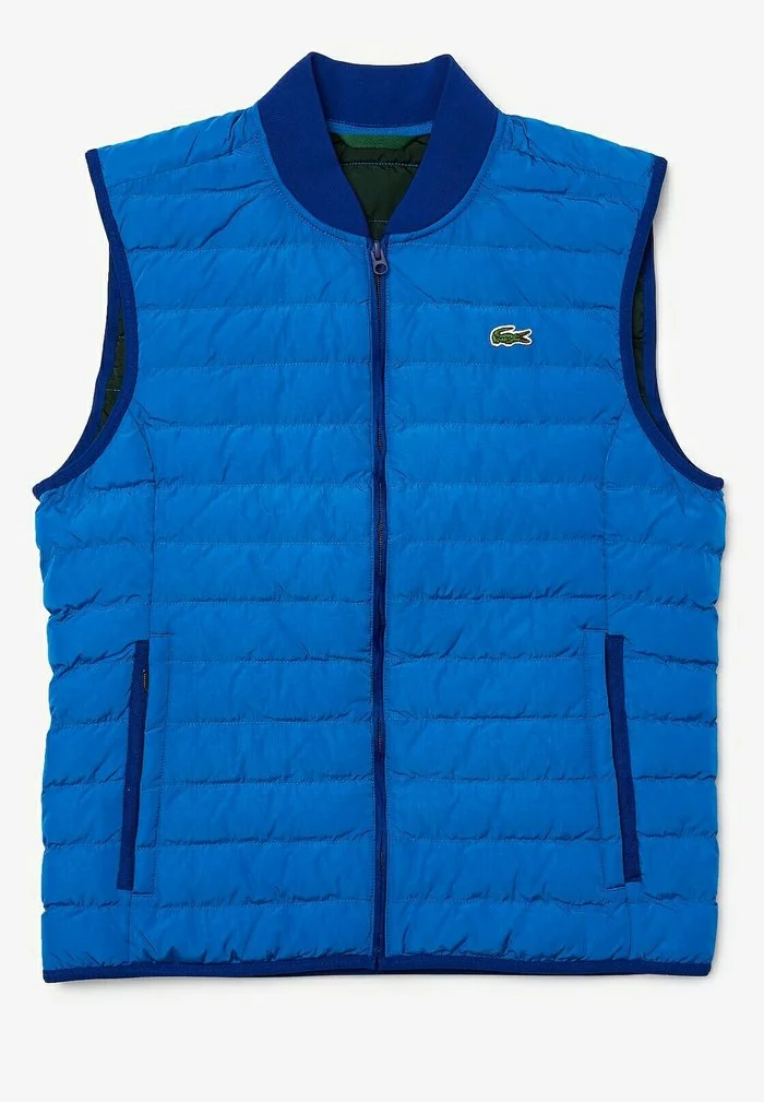 Lacoste PLUS - Veste Sans Manches - Bleu 1 Lacoste PLUS - Veste Sans Manches - Bleu