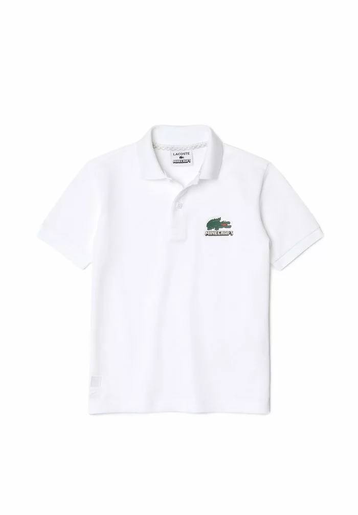 Lacoste MINECRAFT KINDER - Polo - Blanc 1 Lacoste MINECRAFT KINDER - Polo - Blanc