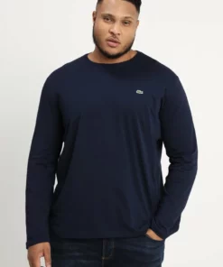 Lacoste T-shirt à Manches Longues - Navy