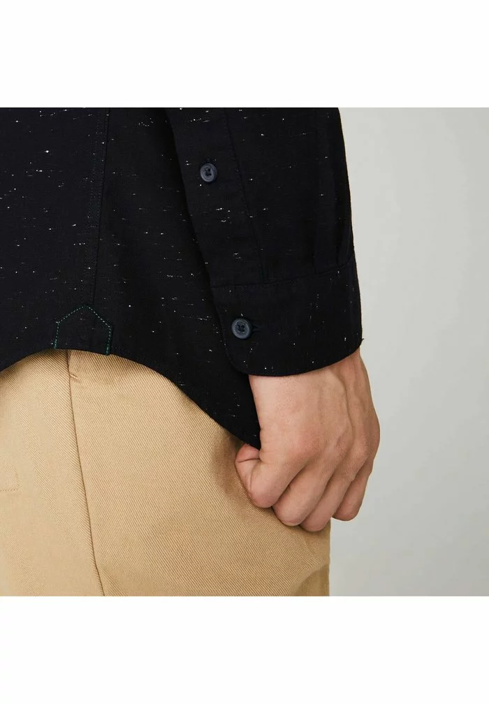 Lacoste Chemise - Bleu Marine/blanc 5 Lacoste Chemise - Bleu Marine/blanc – Image 5