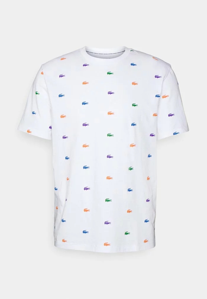 Lacoste Haut De Pyjama - White/multico 4 Lacoste Haut De Pyjama - White/multico – Image 4