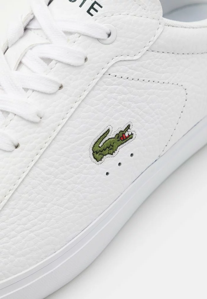 Lacoste POWERCOURT - Baskets Basses - White/dark Green 6 Lacoste POWERCOURT - Baskets Basses - White/dark Green – Image 6