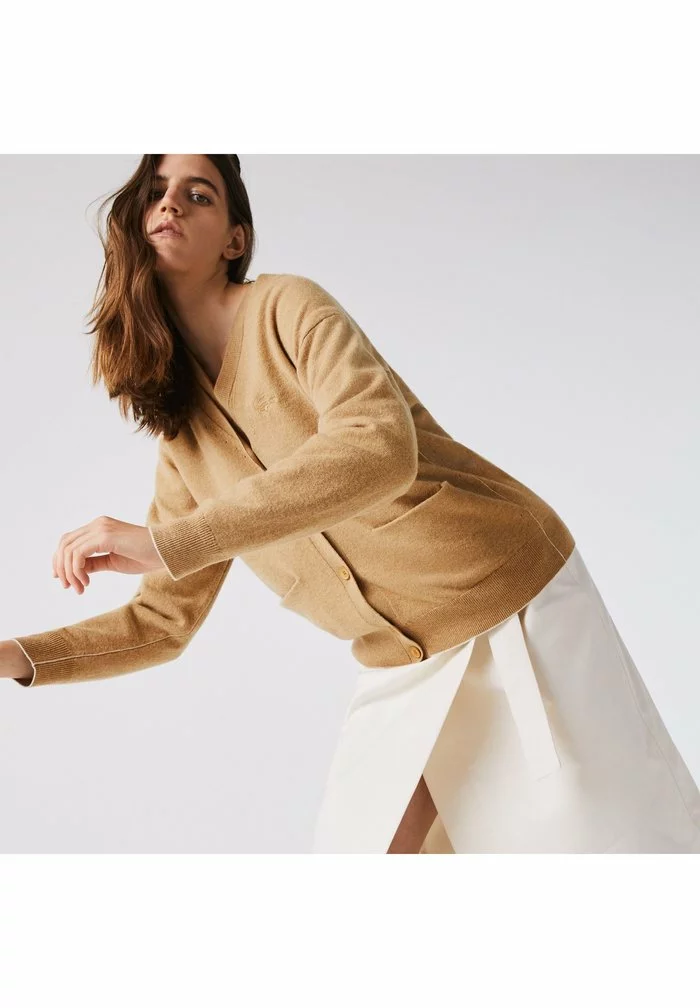 Lacoste AF2408 - Gilet - Beige 3 Lacoste AF2408 - Gilet - Beige – Image 3