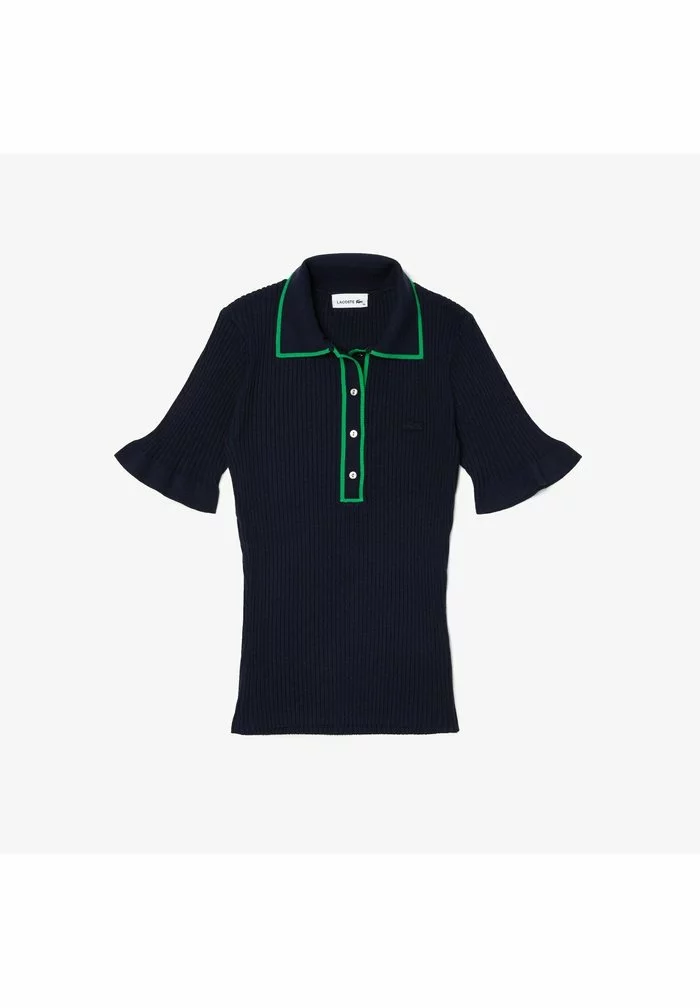 Lacoste Polo - Bleu Marine / Vert 5 Lacoste Polo - Bleu Marine / Vert – Image 5