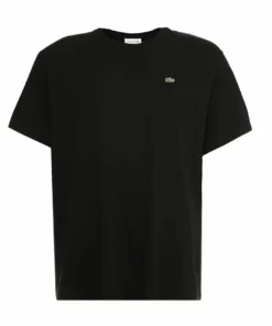 Lacoste T-shirt Basique - Noir -Lacoste Soldes Magasin 0b03d69f1bec493bb6bce92406f2cdec