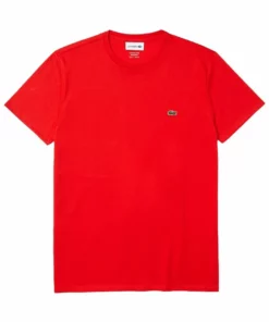 Lacoste T-shirt Basique - Rouge 10 Lacoste T-shirt Basique - Rouge -Lacoste Soldes Magasin 0b808e3decbc42b4916678cb0325a372