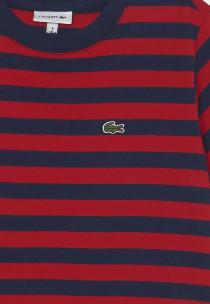 Lacoste TEE TURTLE NECK - T-shirt Imprimé - Coccinelle/marine 3 Lacoste TEE TURTLE NECK - T-shirt Imprimé - Coccinelle/marine – Image 3