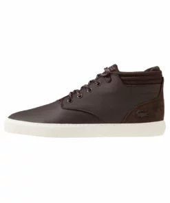 Lacoste ESPARRE CHUKKA - Baskets Montantes - Brown/offwhite