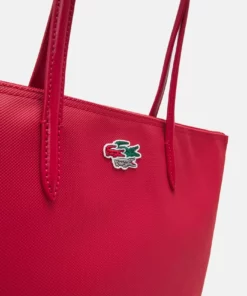 Lacoste Sac Week-end - Rouge -Lacoste Soldes Magasin 0c421556ad9447efb3326ce049ee10d3