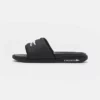 Lacoste CROCO DUALISTE - Mules - Black/white