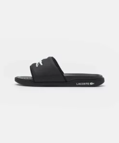 Lacoste CROCO DUALISTE - Mules - Black/white