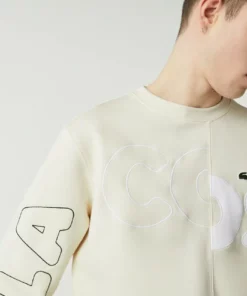 Lacoste Sweatshirt - Beige -Lacoste Soldes Magasin 0d6ebe53b5c5424680e939405b669d24
