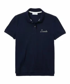 Lacoste Polo - Bleu Marine / Blanc -Lacoste Soldes Magasin 0db12a590dc24546a80c4d38f00feec2