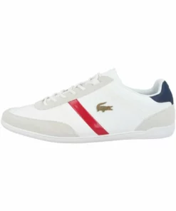 Lacoste GIRON - Baskets Basses - White-navy