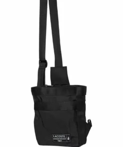 Lacoste Sac Bandoulière - Schwarz -Lacoste Soldes Magasin 0edfedbe2f304f04b001be7cdad73f70