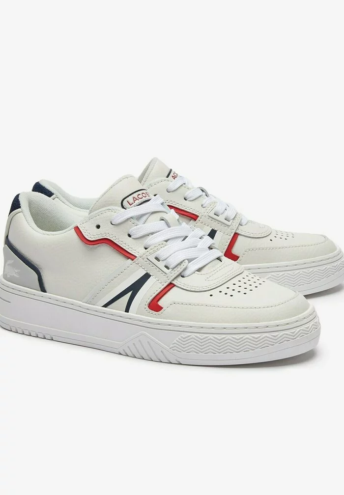 Lacoste Baskets Basses - Wht/nvy/red 2 Lacoste Baskets Basses - Wht/nvy/red – Image 2