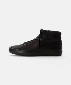 Lacoste STRAIGHTSET - Baskets Montantes - Blk/blk