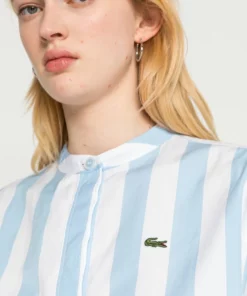 Lacoste Blouse - Overview/white -Lacoste Soldes Magasin 10fa83e316e04f99a74173332fc28f9b