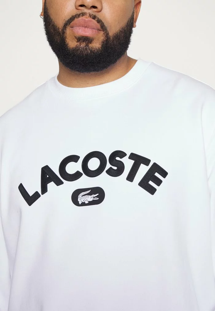 Lacoste Sweatshirt - White 5 Lacoste Sweatshirt - White – Image 5