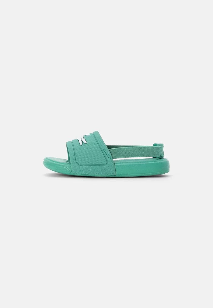 Lacoste SLIDE - Mules - Green White 3 Lacoste SLIDE - Mules - Green White – Image 3
