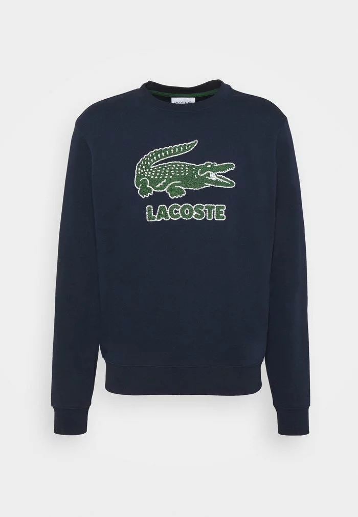 Lacoste Sweatshirt - Navy Blue 5 Lacoste Sweatshirt - Navy Blue – Image 5