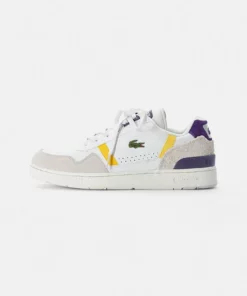 Lacoste T-CLIP - Baskets Basses - Wht/purp