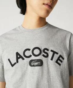 Lacoste T-shirt Imprimé - Gris Chine 8 Lacoste T-shirt Imprimé - Gris Chine -Lacoste Soldes Magasin 122743182da54a6e922467a8683f71c0