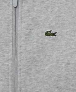 Lacoste Sweat à Capuche Zippé - Mottled Light Grey 5 Lacoste Sweat à Capuche Zippé - Mottled Light Grey -Lacoste Soldes Magasin 1232ce6d96804845af5e582259402af1