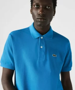 Lacoste Polo - Bleu -Lacoste Soldes Magasin 129874e609a641b9934517dbabdf3649