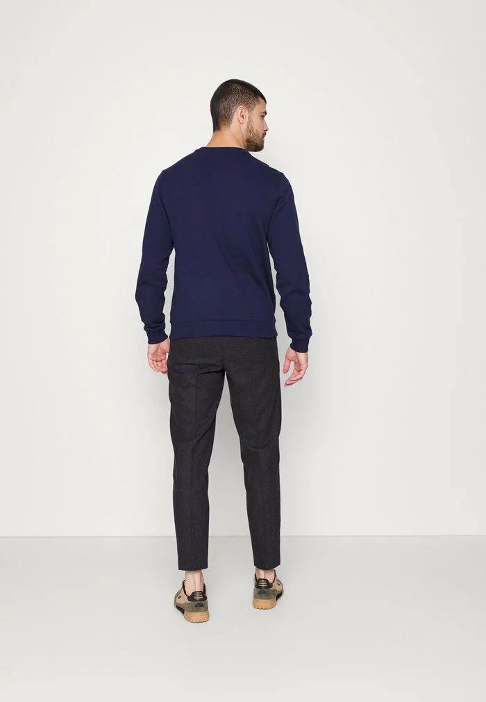Lacoste Sweatshirt - Navy Blue 3 Lacoste Sweatshirt - Navy Blue – Image 3