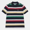 Lacoste T-shirt Imprimé - Navy Blue/white/infra Red/summer Napolitan Yellow