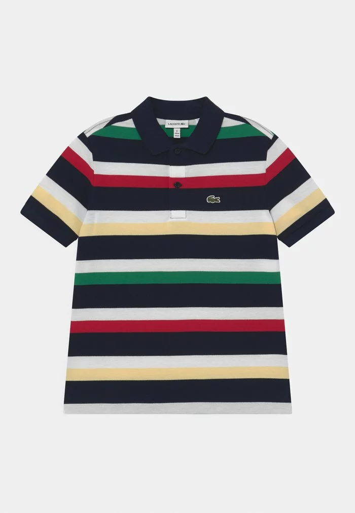 Lacoste T-shirt Imprimé - Navy Blue/white/infra Red/summer Napolitan Yellow 1 Lacoste T-shirt Imprimé - Navy Blue/white/infra Red/summer Napolitan Yellow