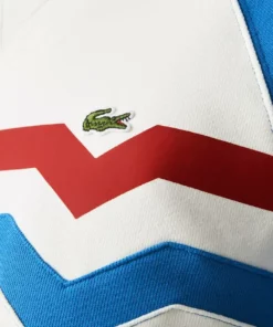Lacoste Sweatshirt - Blanc Bleu Rouge 11 Lacoste Sweatshirt - Blanc Bleu Rouge -Lacoste Soldes Magasin 1595b25a70c44de3975d055f4d6e7e70
