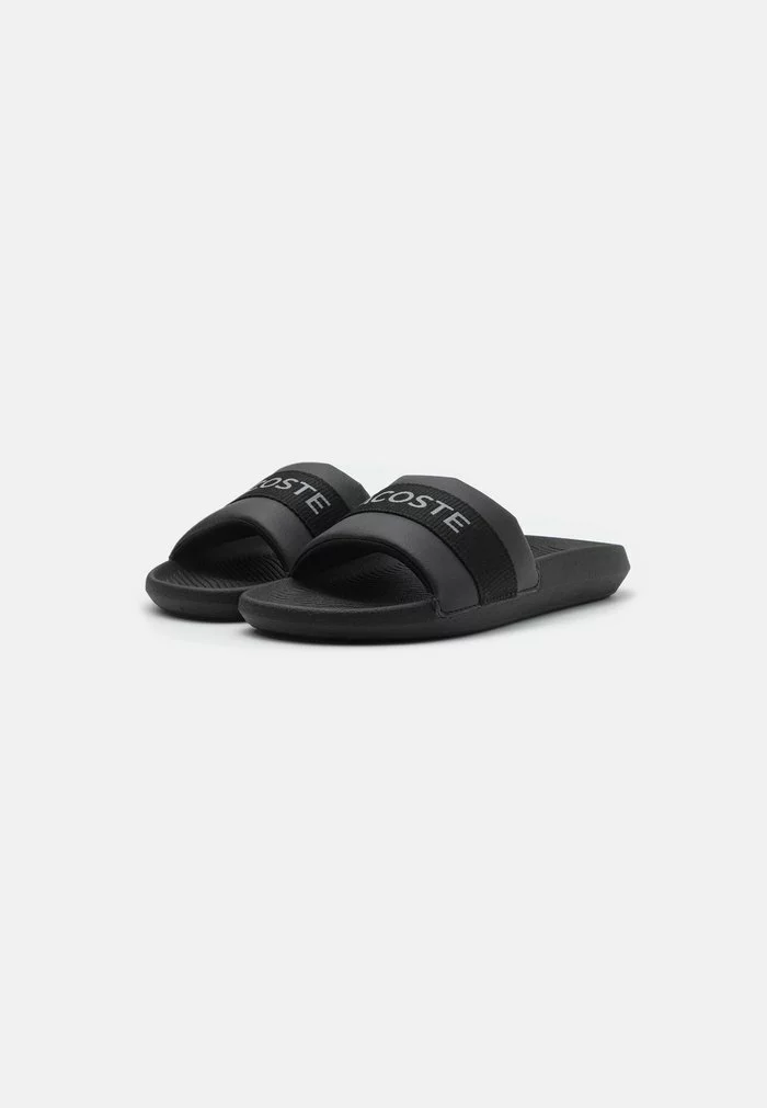 Lacoste CROCO SLIDE - Mules - Black 2 Lacoste CROCO SLIDE - Mules - Black – Image 2
