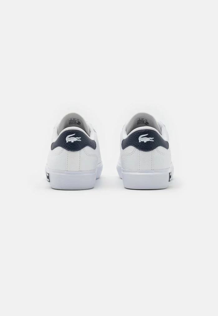 Lacoste POWERCOURT - Baskets Basses - White/navy/red 4 Lacoste POWERCOURT - Baskets Basses - White/navy/red – Image 4