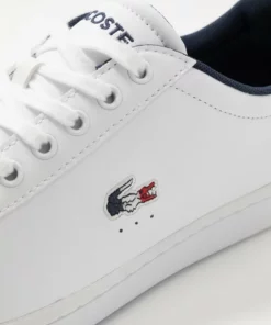 Lacoste CARNABY - Baskets Basses - White/navy/red 11 Lacoste CARNABY - Baskets Basses - White/navy/red -Lacoste Soldes Magasin 174164224f4a477f96e67fd46cb39317