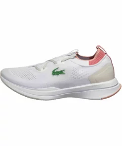 Lacoste RUN SPIN - Baskets Basses - Wht/pnk