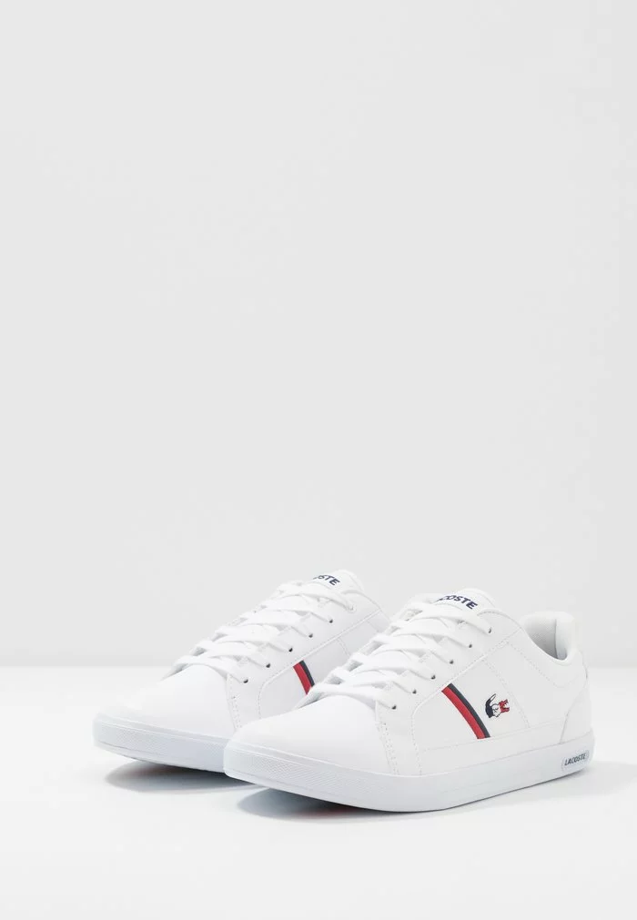 Lacoste EUROPA - Baskets Basses - White/navy/red 3 Lacoste EUROPA - Baskets Basses - White/navy/red – Image 3