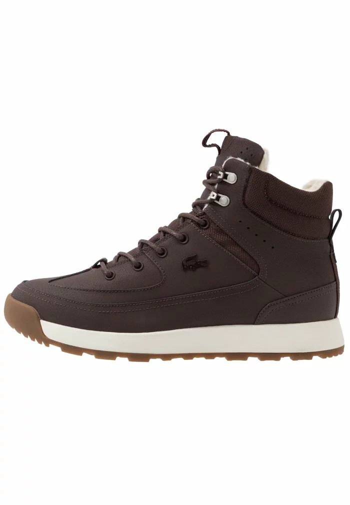 Lacoste URBAN BREAKER - Baskets Montantes - Dark Brown/offwhite 1 Lacoste URBAN BREAKER - Baskets Montantes - Dark Brown/offwhite