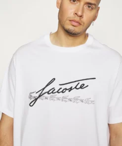 Lacoste PLUS - T-shirt Imprimé - White 15 Lacoste PLUS - T-shirt Imprimé - White -Lacoste Soldes Magasin 17caa57568b94f78a6384c3e4b76950a