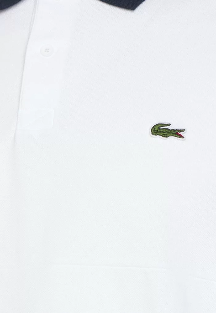 Lacoste PLUS UNISEX - Polo - White/green/broom/navy Blue 3 Lacoste PLUS UNISEX - Polo - White/green/broom/navy Blue – Image 3